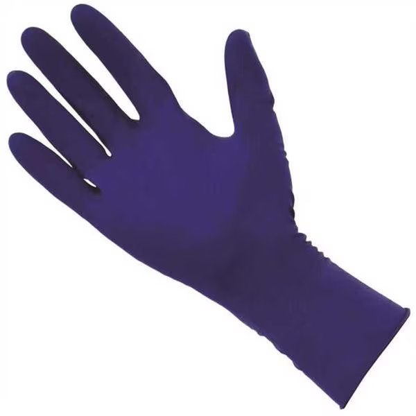 Thickster, Latex Exam Gloves, 14 mil Palm, Latex, Powder-Free, M, Blue, Dendesigns, Mfr#: DE309031